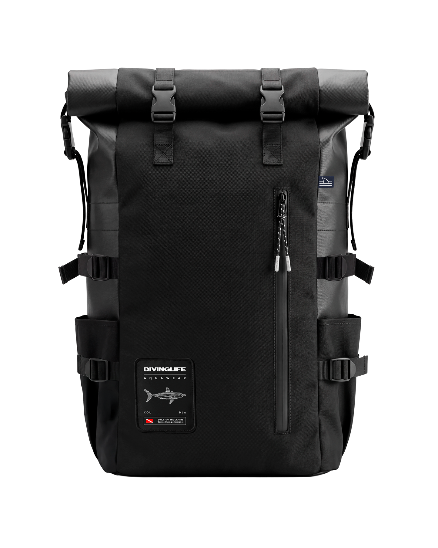 Black Waterproof Backpack