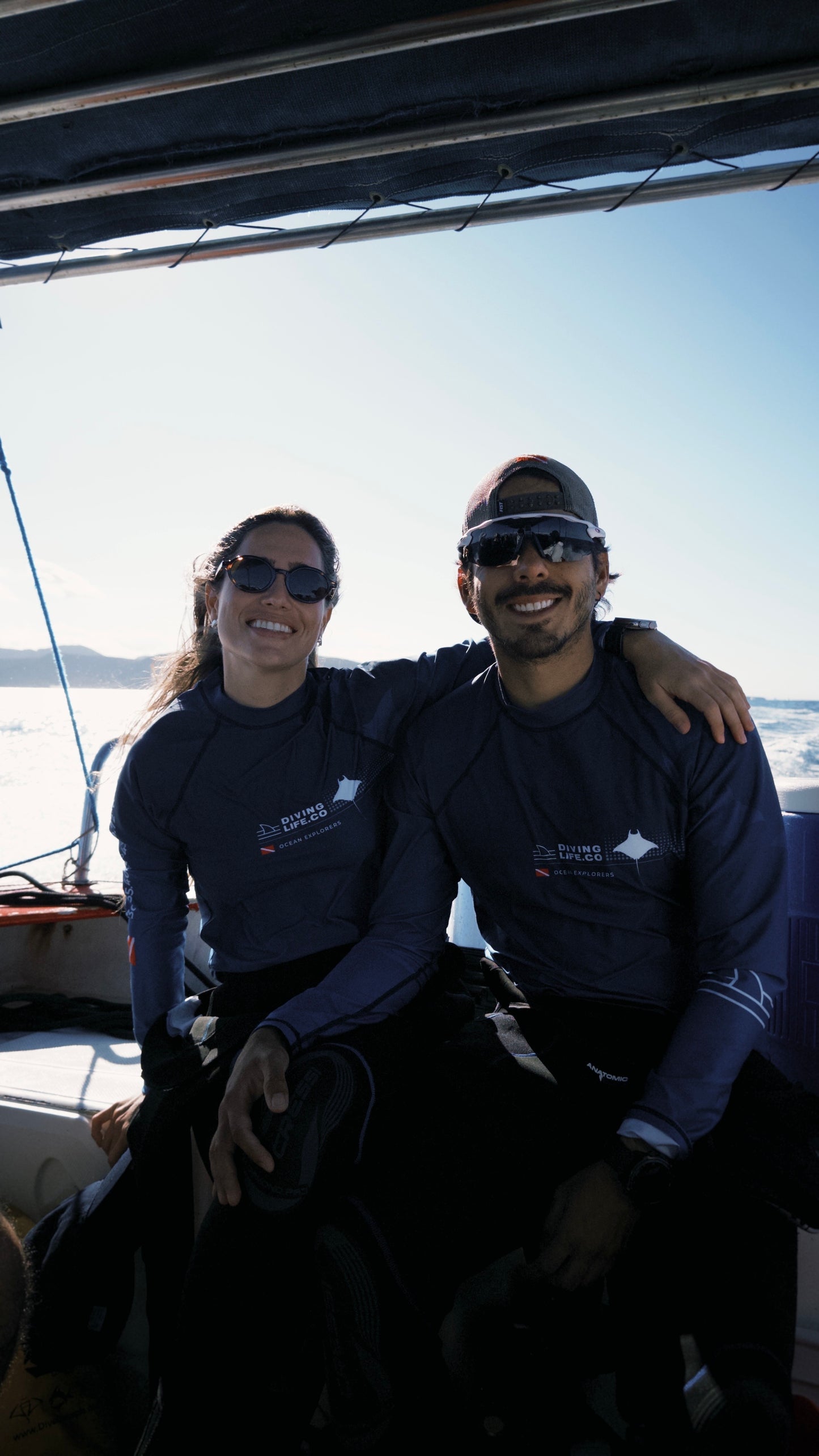Navy Blue Mobula Rashguard