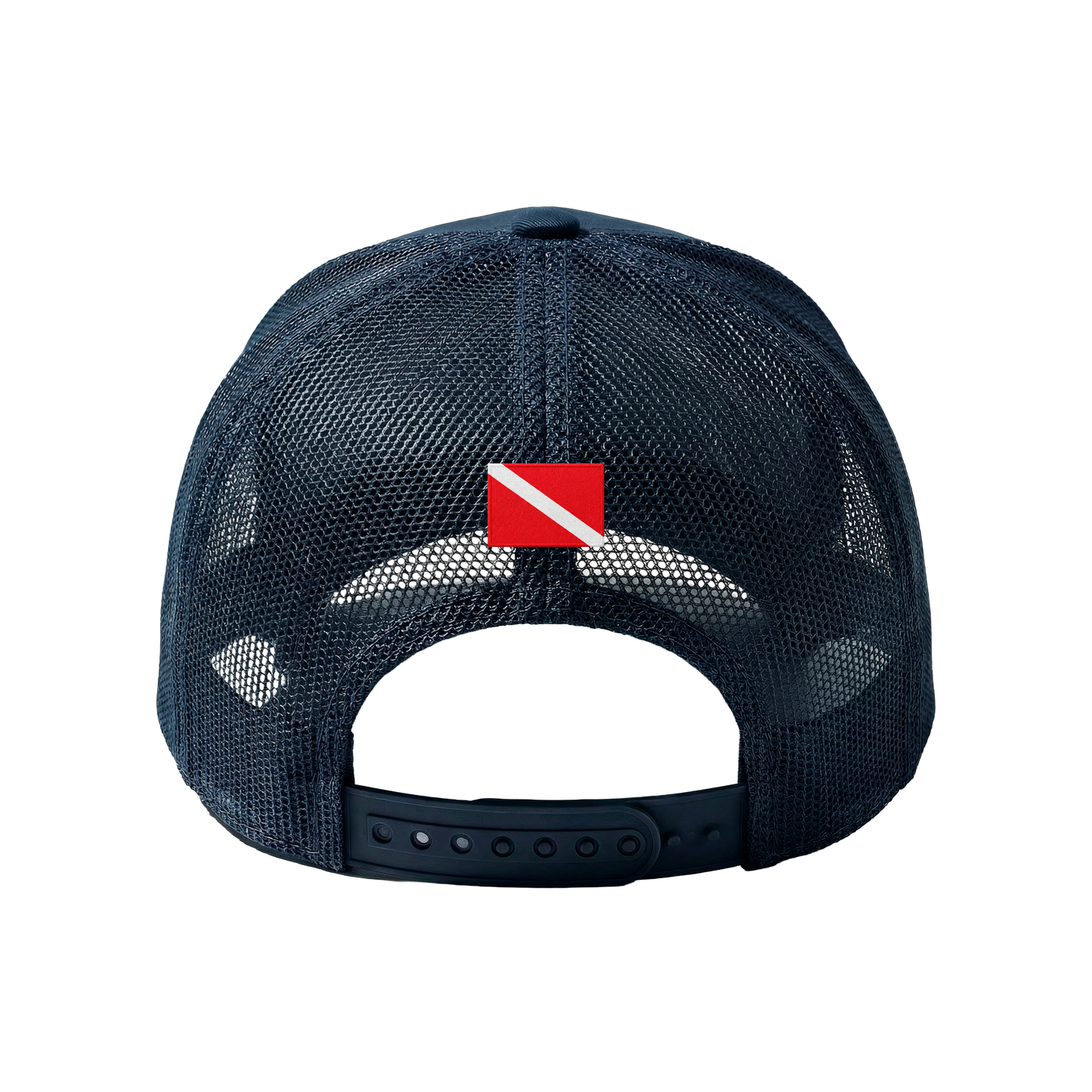 Dark Blue Ocean Explorer Trucker Cap
