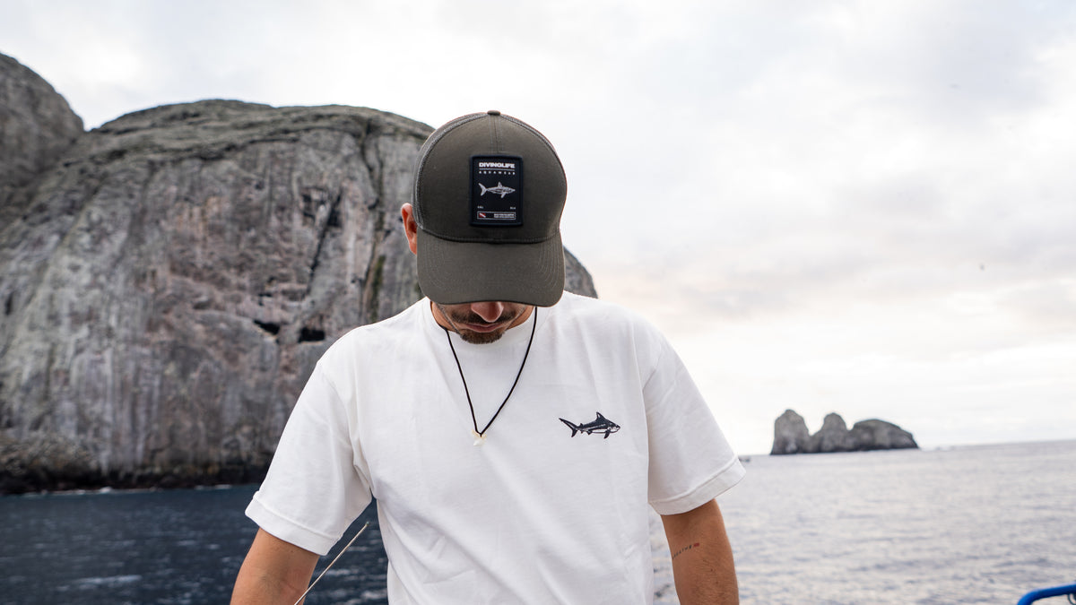 Grey Ocean Explorer Trucker Cap