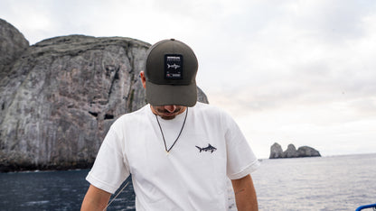 Grey Ocean Explorer Trucker Cap
