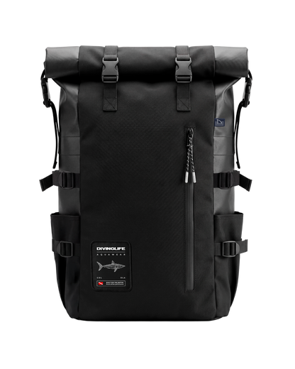 Black Waterproof Backpack