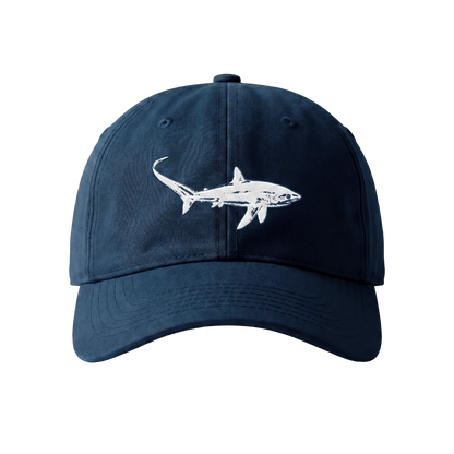 Navy Blue Shark Cap