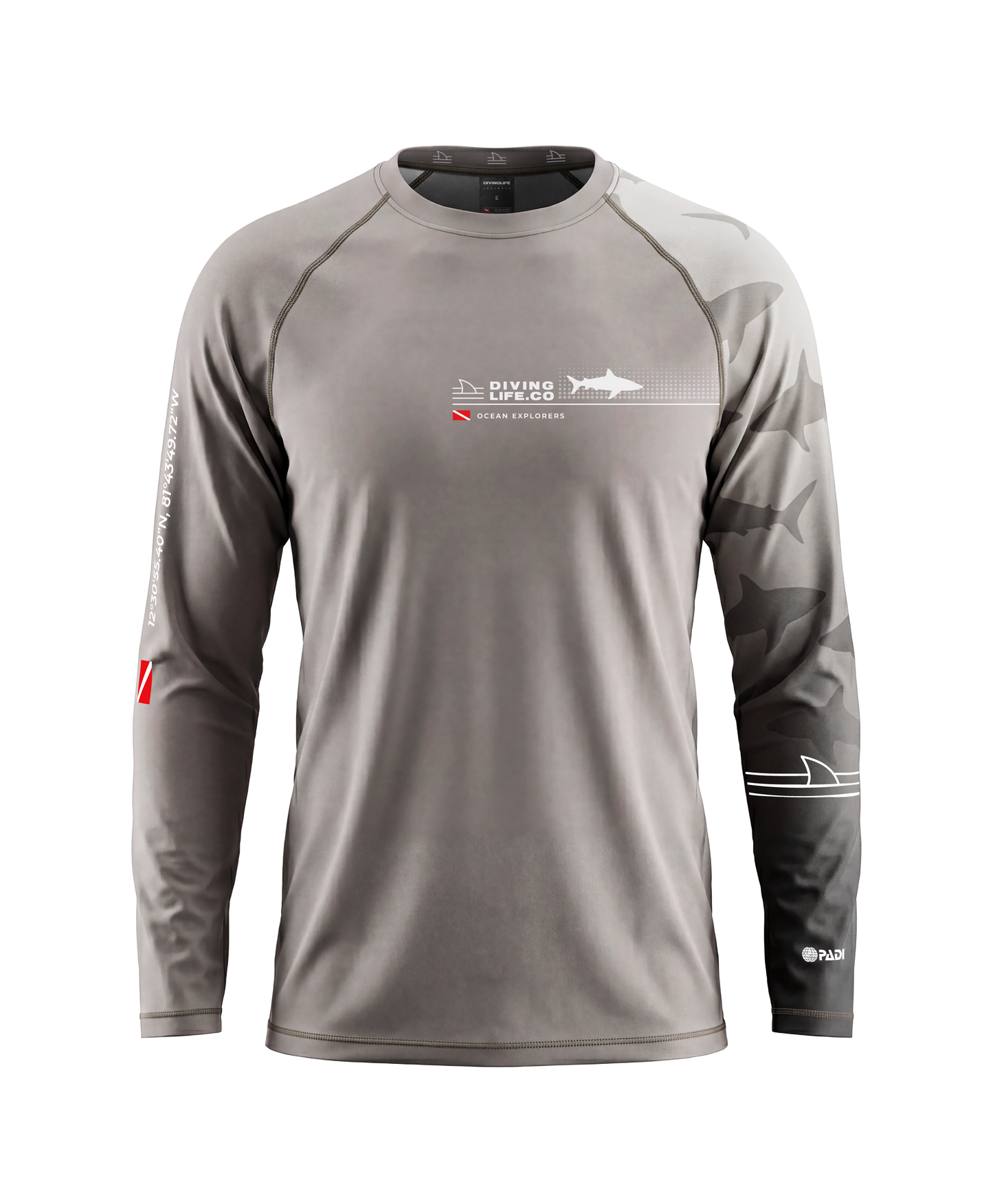 Grey Reef Shark Rashguard