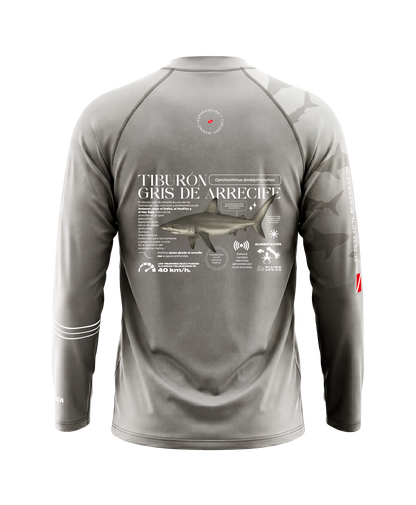 Grey Reef Shark Rashguard
