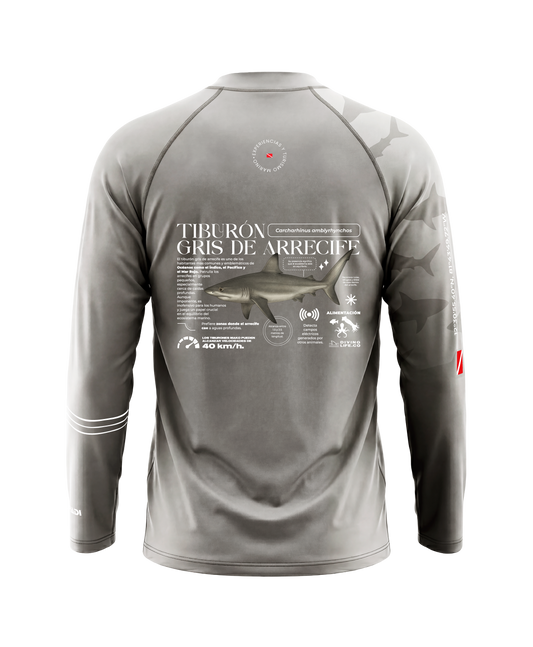 Grey Reef Shark Rashguard