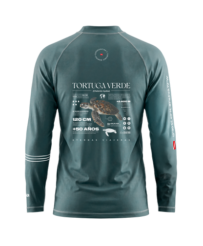 Green Sea Turtle Rashguard