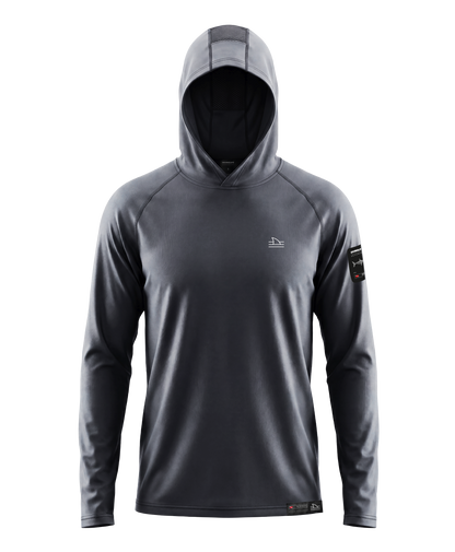 Dark Grey Hooded Rashguard