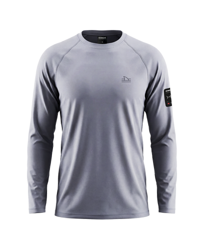 Grey Shark Rashguard