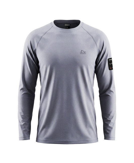 Grey Shark Rashguard