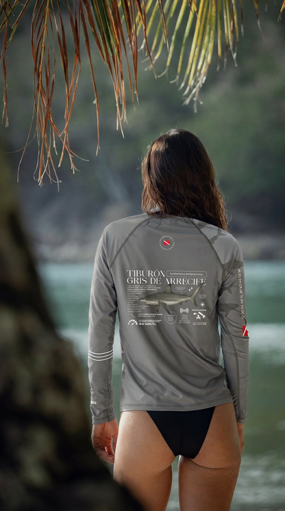 Grey Reef Shark Rashguard