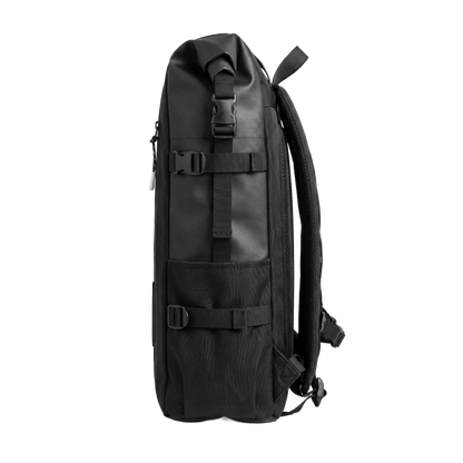 Black Waterproof Backpack