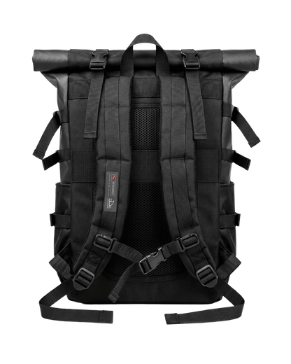 Black Waterproof Backpack